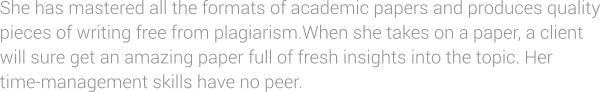 Online assignment writing services